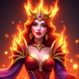 Queen of Inferno Olimp Casino